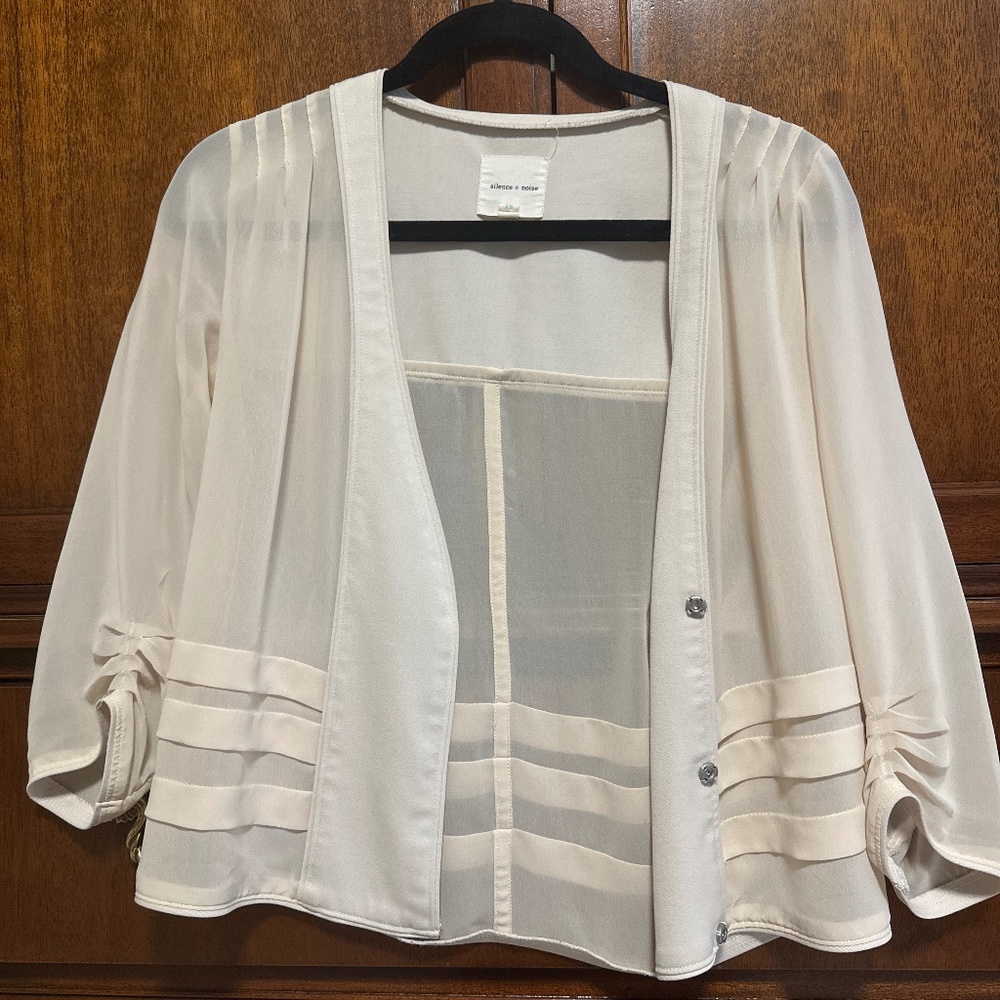 Sheer Blazer